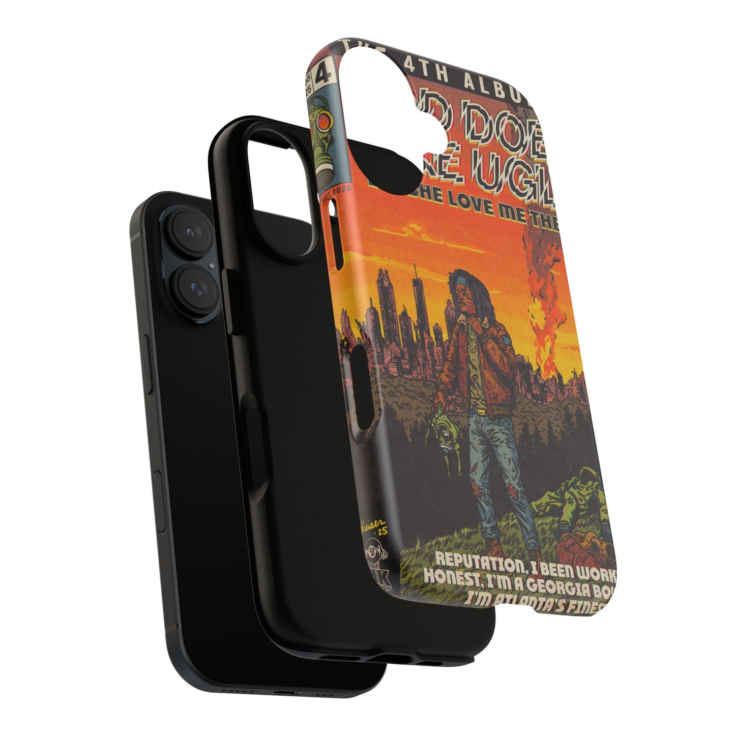 God Does Like Ugly - Tough Phone Cases