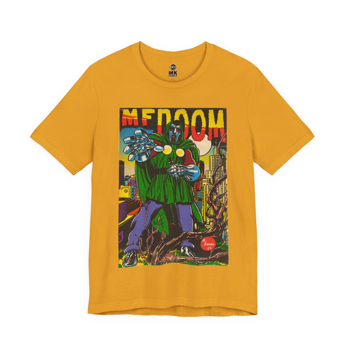 DOOM - Comic Book Art - Unisex Jersey T-Shirt