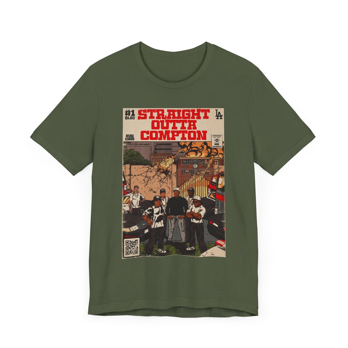 NWA - Compton’s Most Wanted - Unisex Jersey Short Sleeve Tee