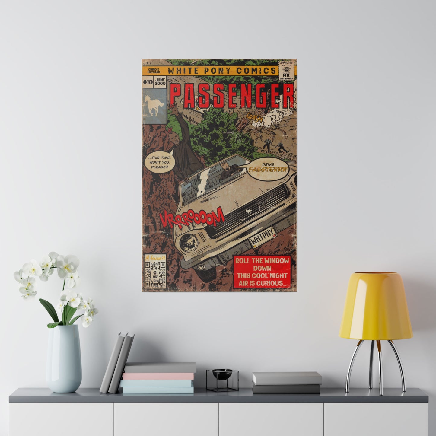 Deftones Featuring Maynard - Passenger - Matte Canvas, Stretched, 0.75"