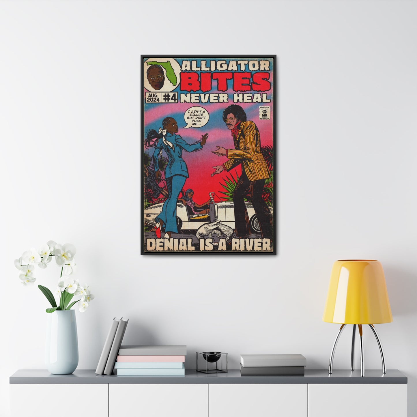 Doechii - Denial is a River - Alligator Bites - Gallery Canvas Wraps, Vertical Frame