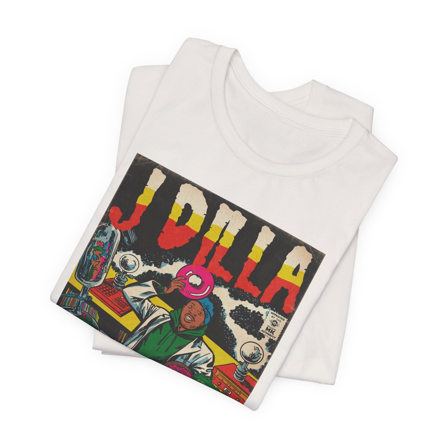 J Dilla - Comic Book Art - Unisex Jersey Short Sleeve Tee