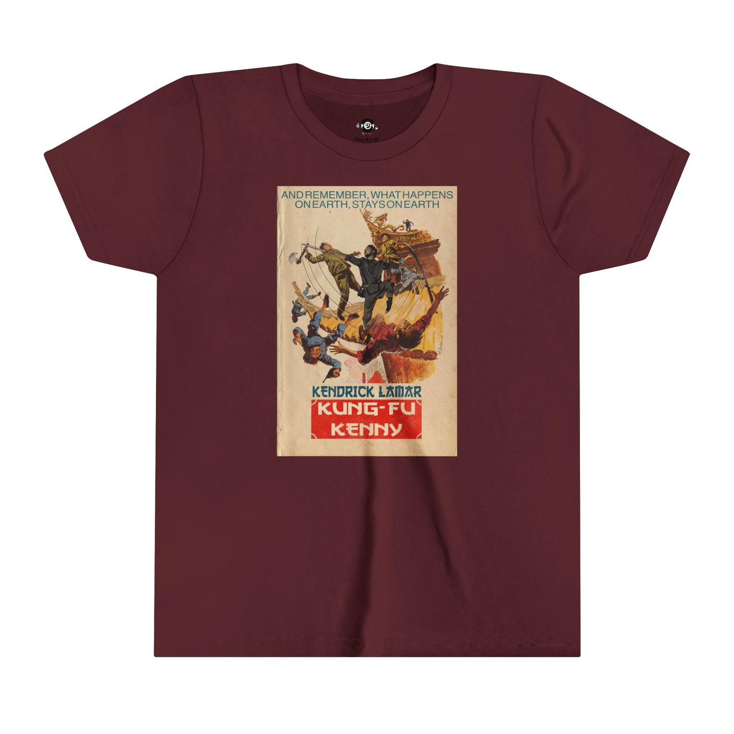 KIDS - Kendrick Lamar- Kung Fu Kenny - Youth Short Sleeve Tee