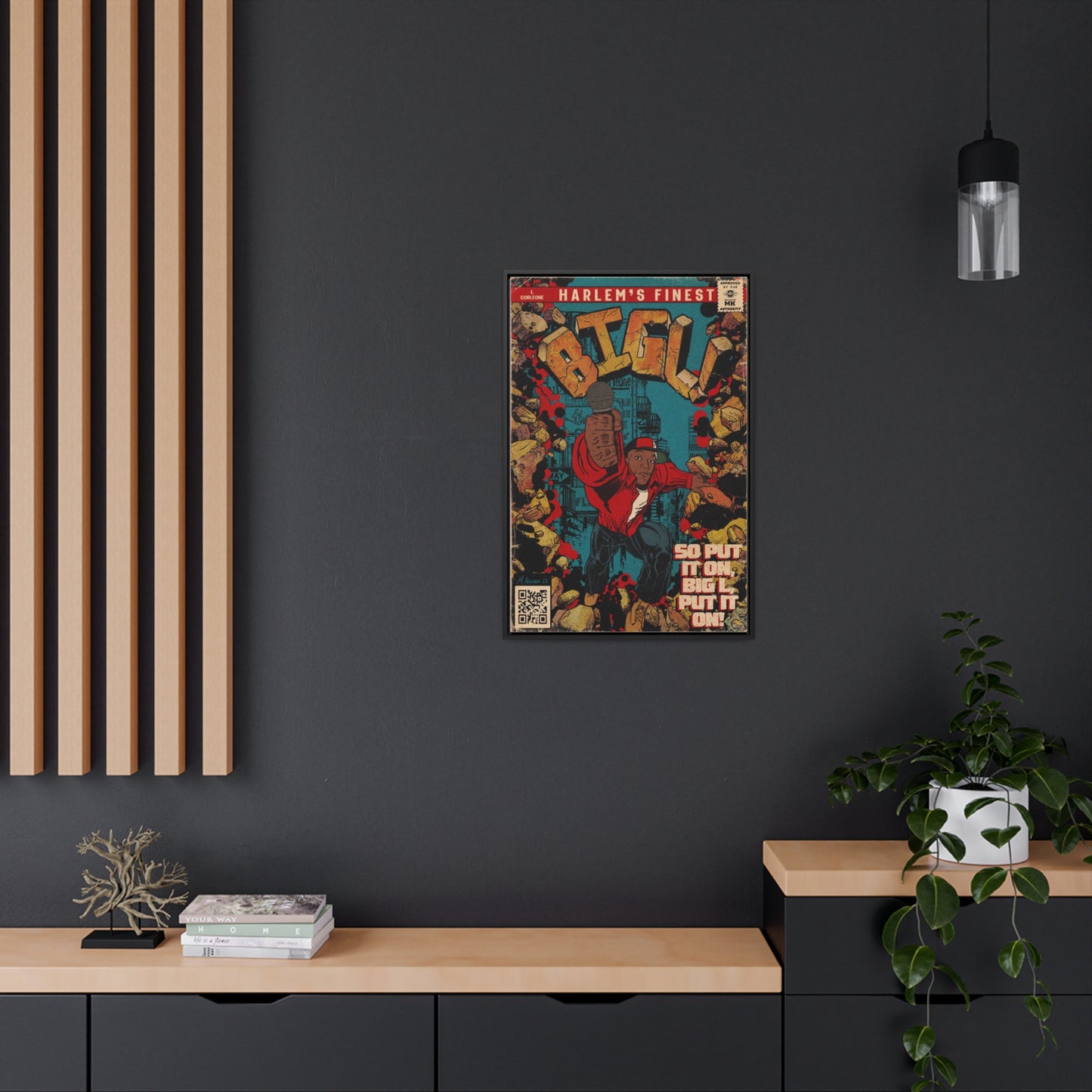 Big L - Put It On - Gallery Canvas Wraps, Vertical Frame