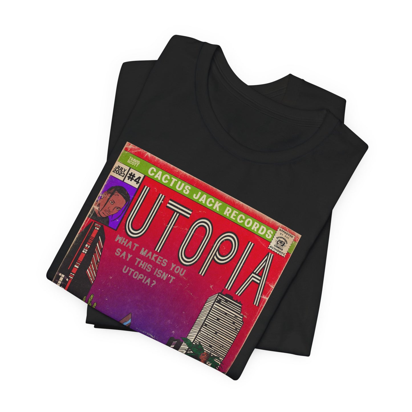 Travis Scott - Utopia - Unisex Jersey Short Sleeve Tee