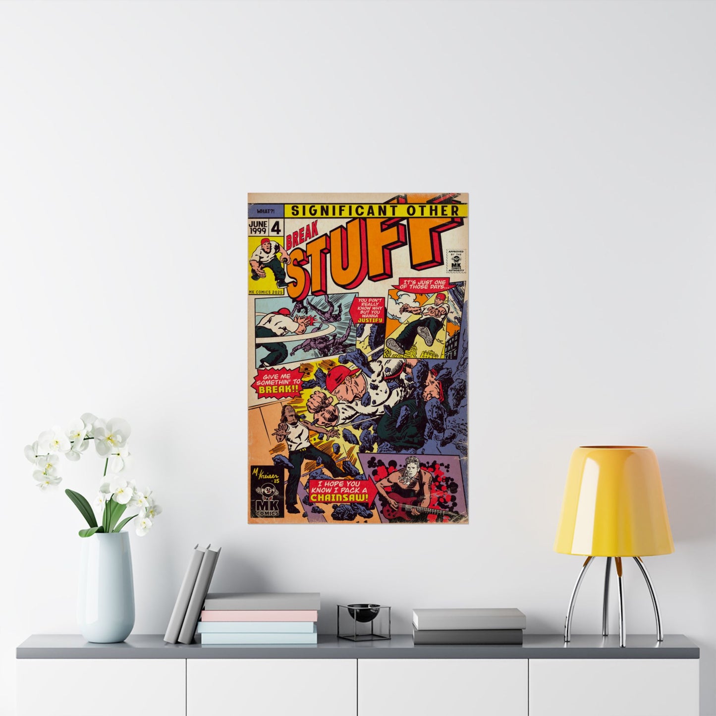 Break Stuff - Matte Vertical Posters