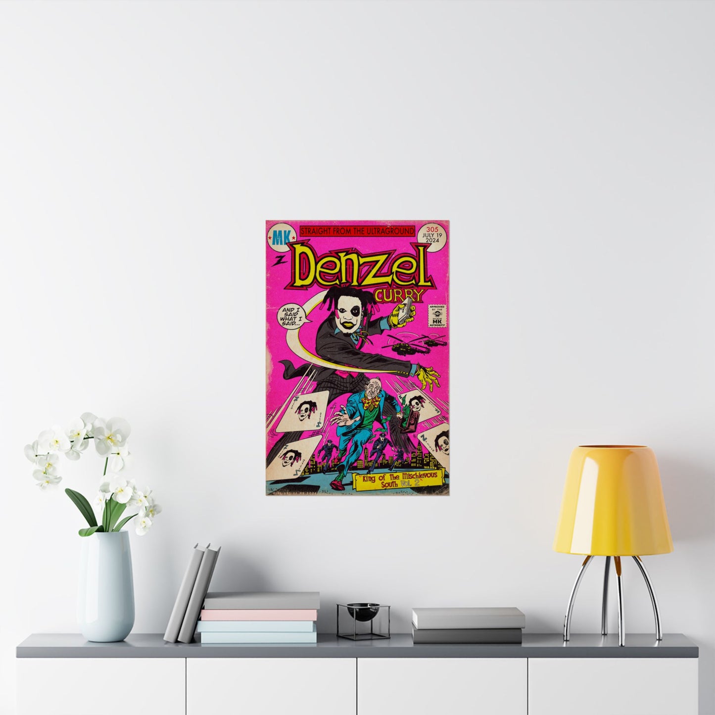 Denzel Curry - King of the Mischievous South 2 - Matte Vertical Poster
