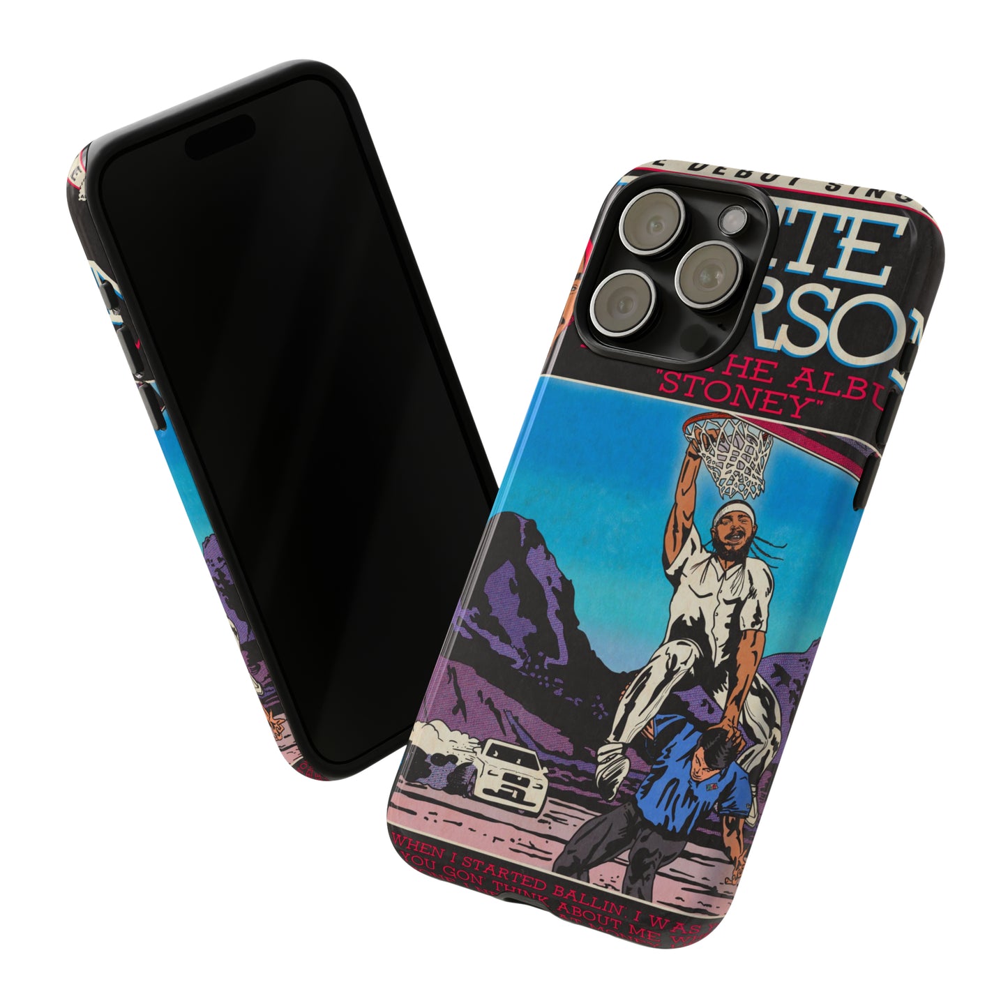 Post Malone - White Iverson - Tough Phone Cases
