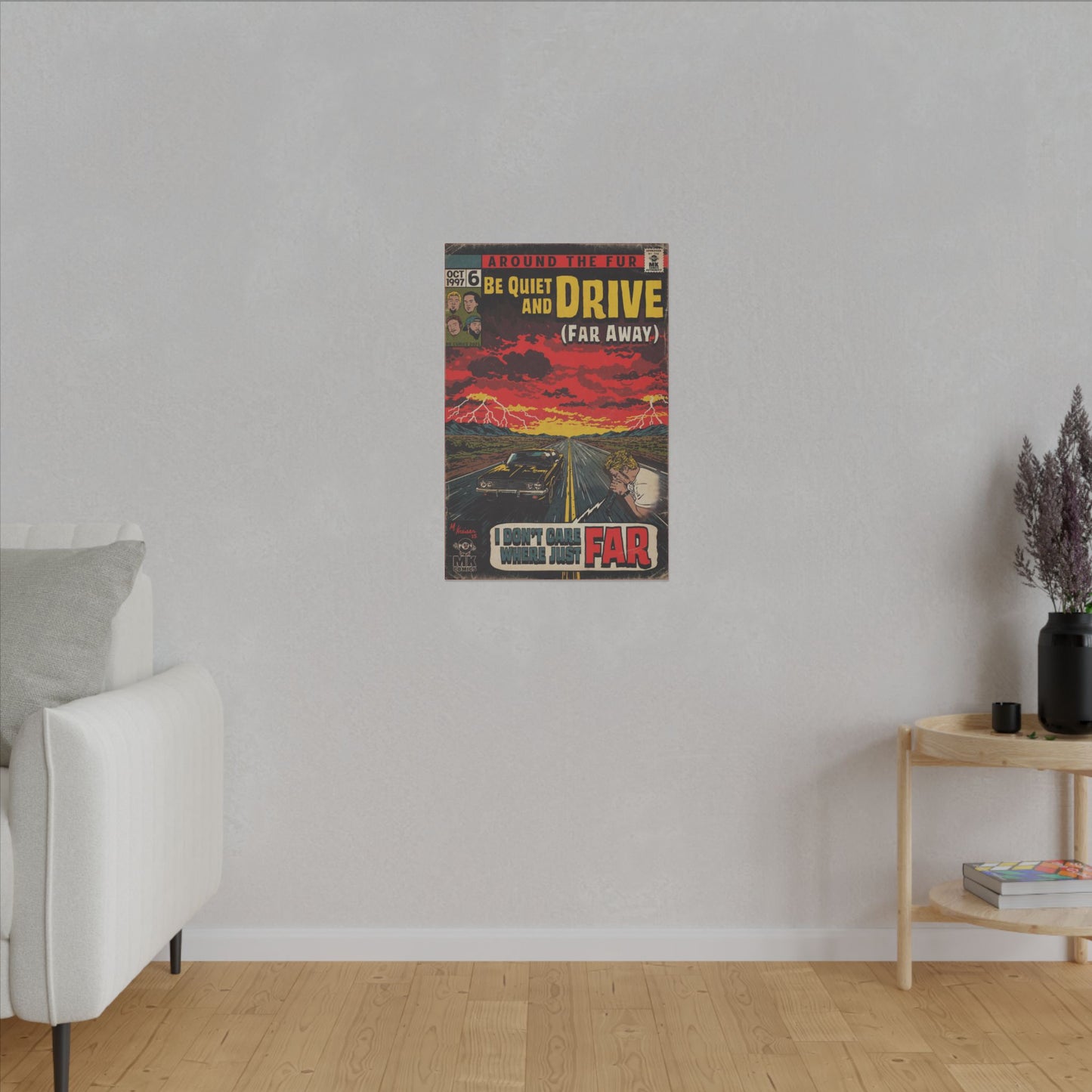 Be Quiet and Drive - Matte Canvas, Stretched, 0.75" (Multi-Size)