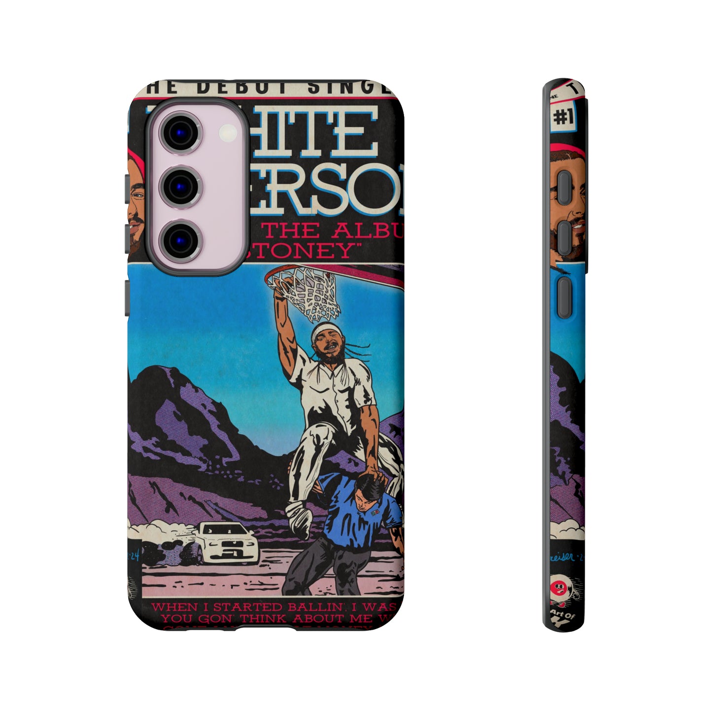 Post Malone - White Iverson - Tough Phone Cases