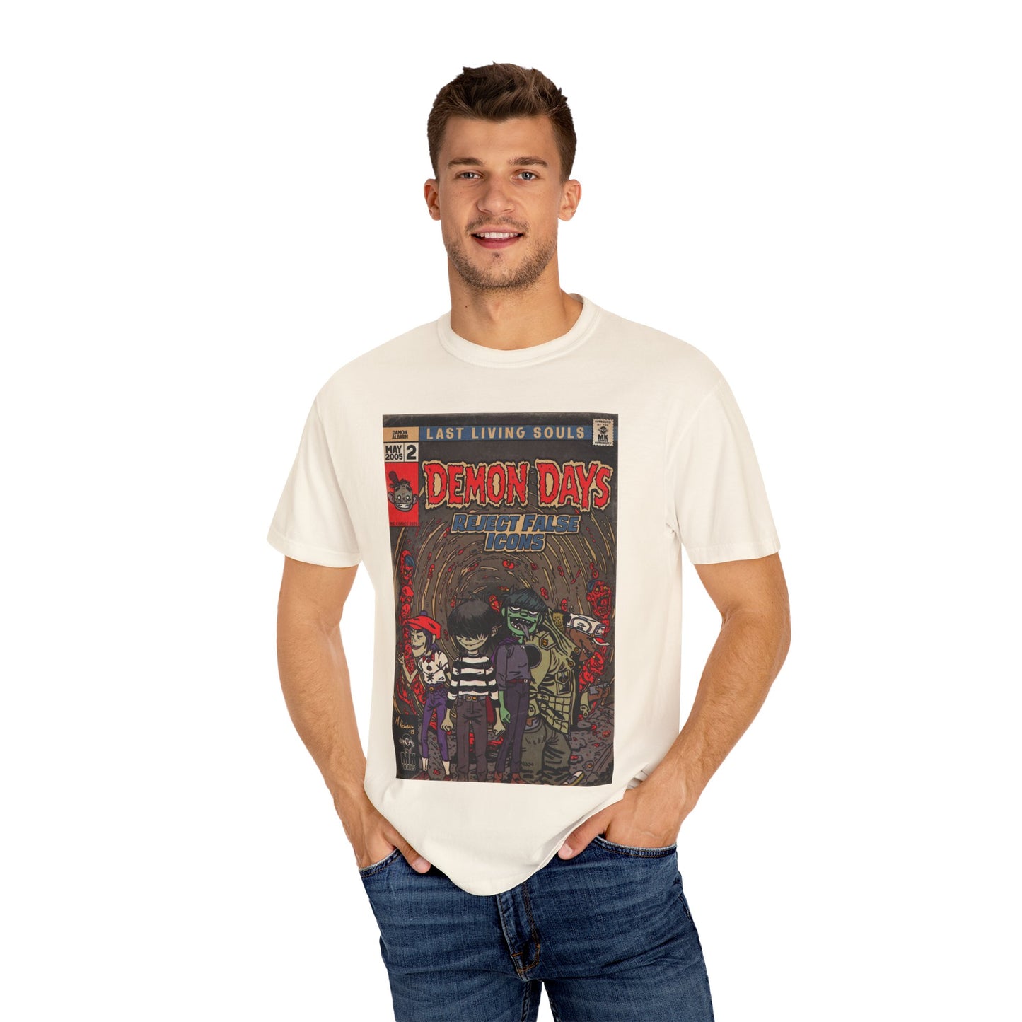 Demon Days - Unisex Garment-Dyed T-shirt