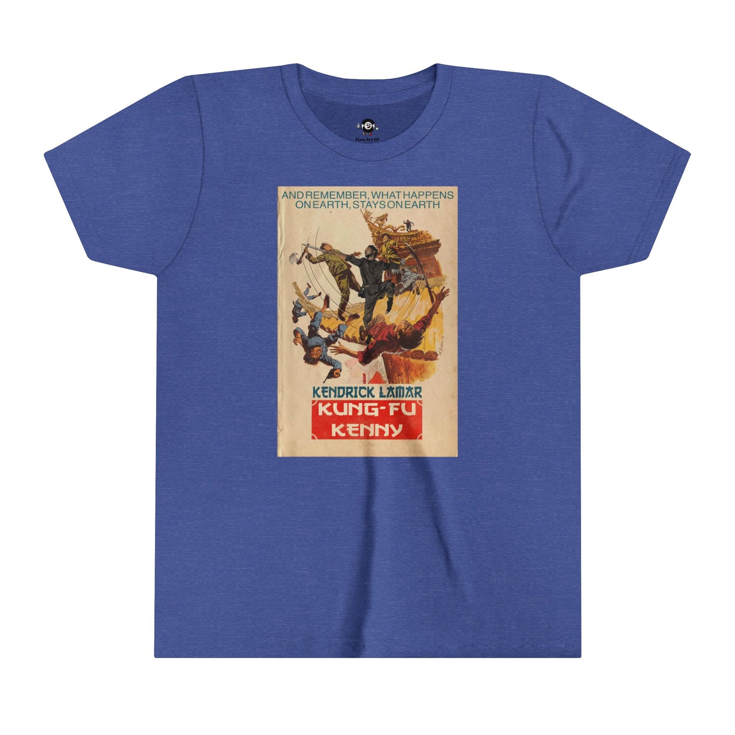 KIDS - Kendrick Lamar- Kung Fu Kenny - Youth Short Sleeve Tee