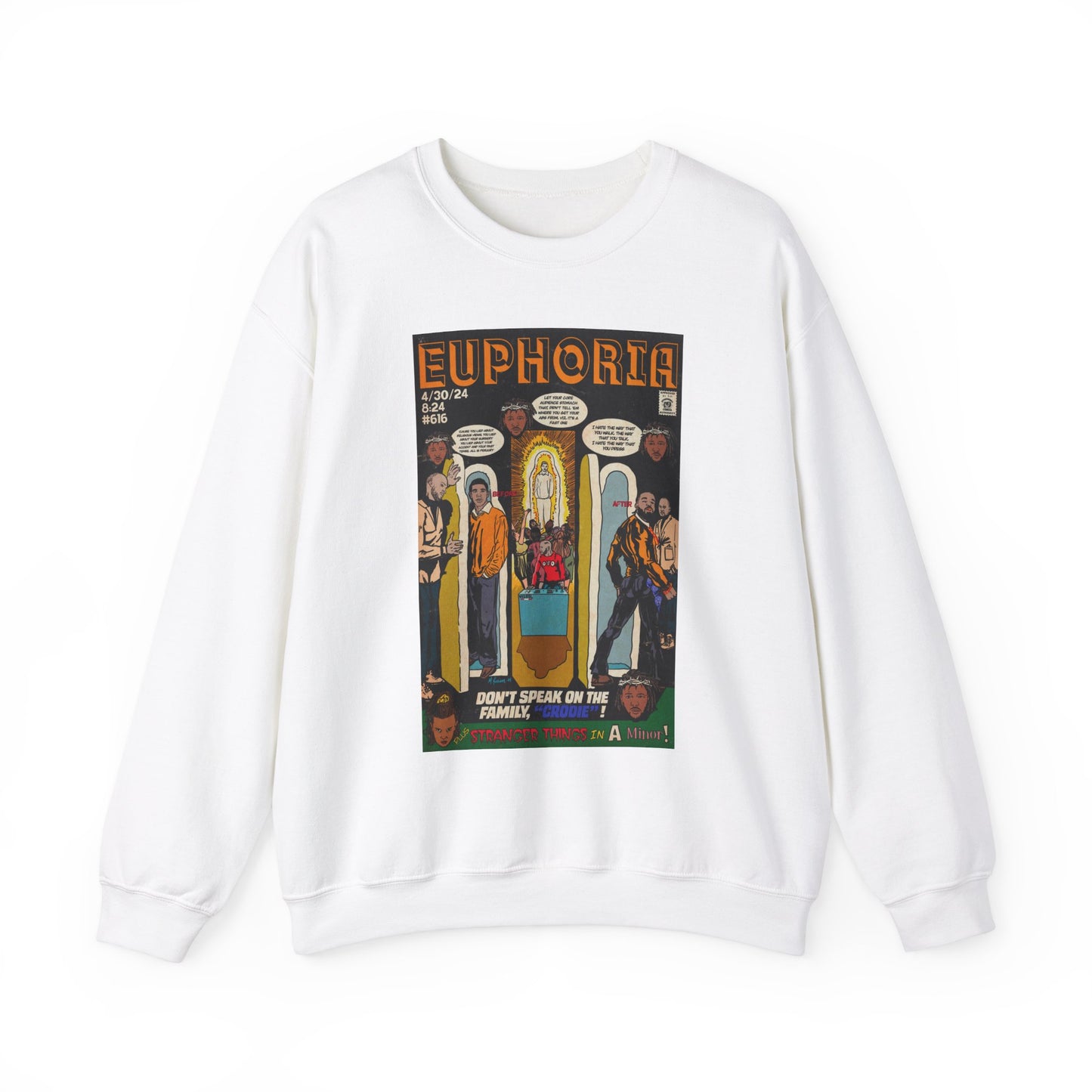 Kendrick Lamar - Euphoria - Unisex Heavy Blend™ Crewneck Sweatshirt
