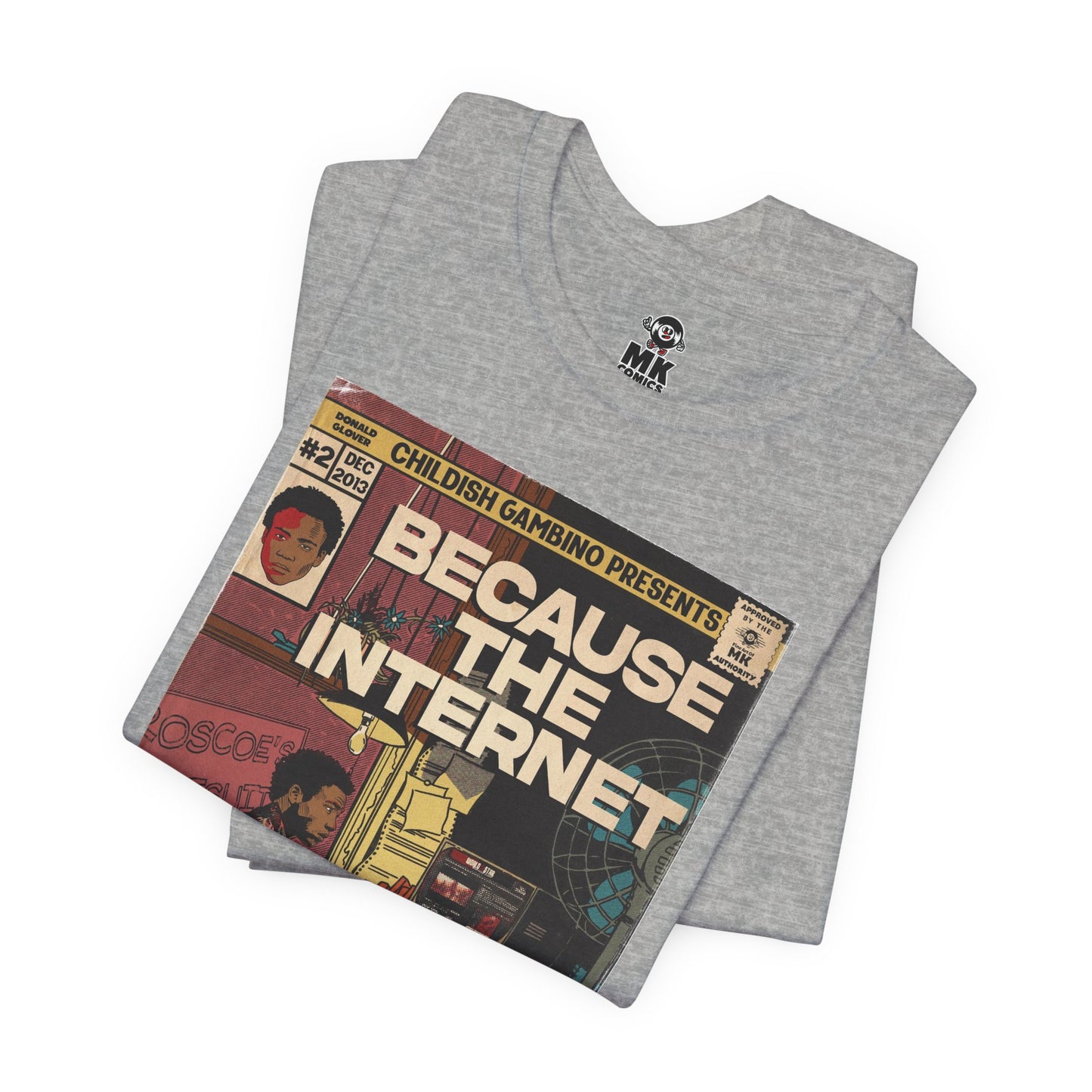 Childish Gambino- Because The Internet - Unisex Jersey Short Sleeve Tee