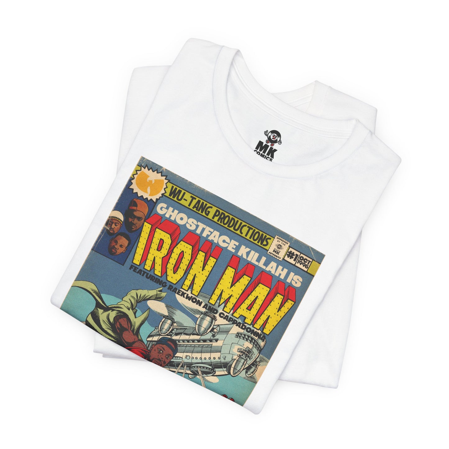 Ghostface - Iron Man - Unisex Jersey Short Sleeve Tee
