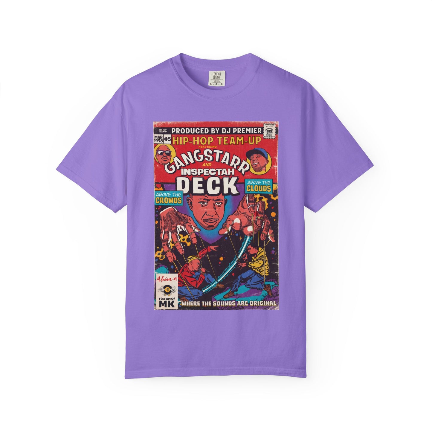 Above The Clouds - Unisex Comfort Colors T-shirt