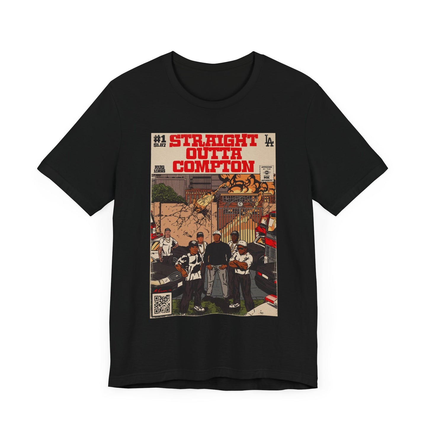 NWA - Compton’s Most Wanted - Unisex Jersey Short Sleeve Tee