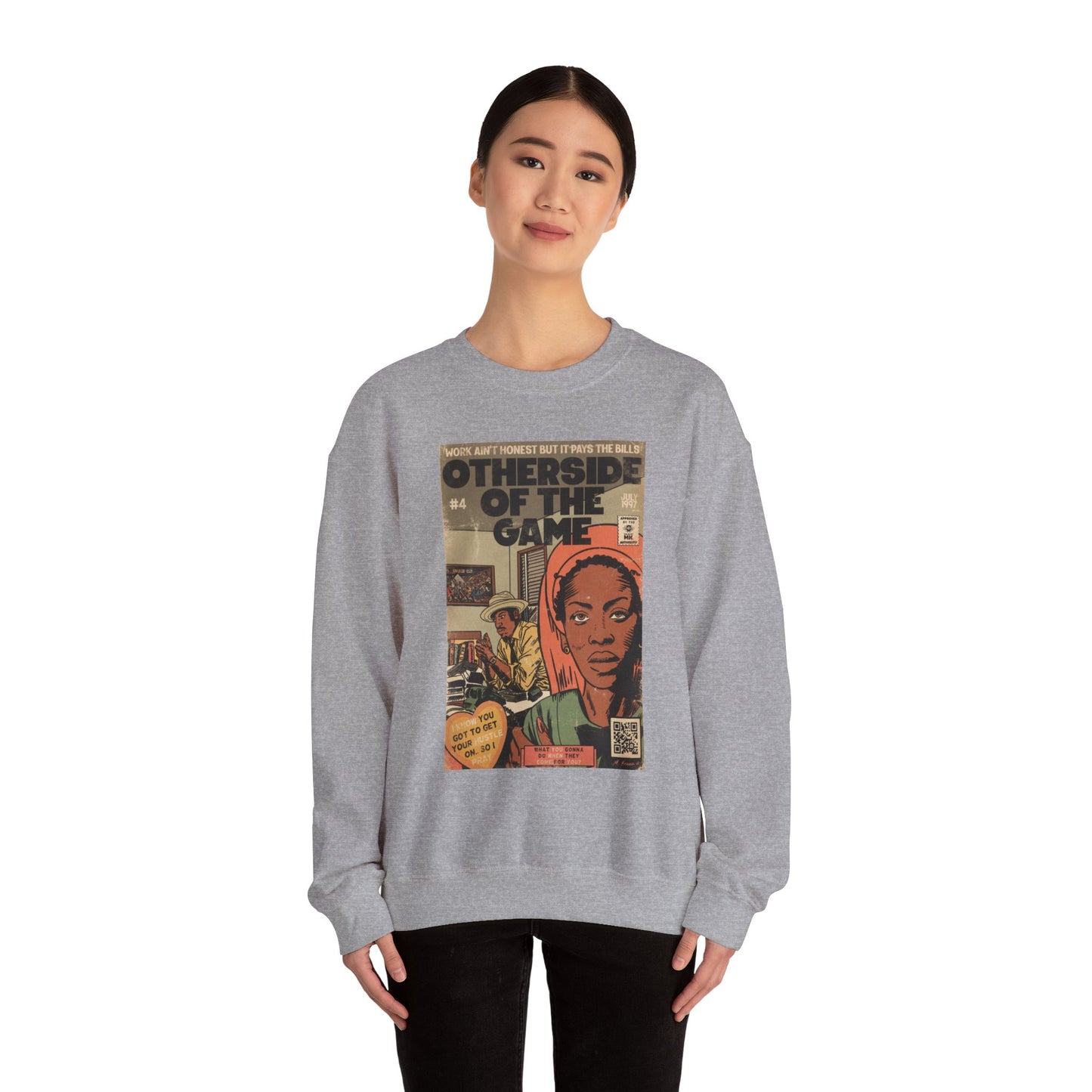Erykah Badu - Otherside of the Game - Unisex Heavy Blend™ Crewneck Sweatshirt