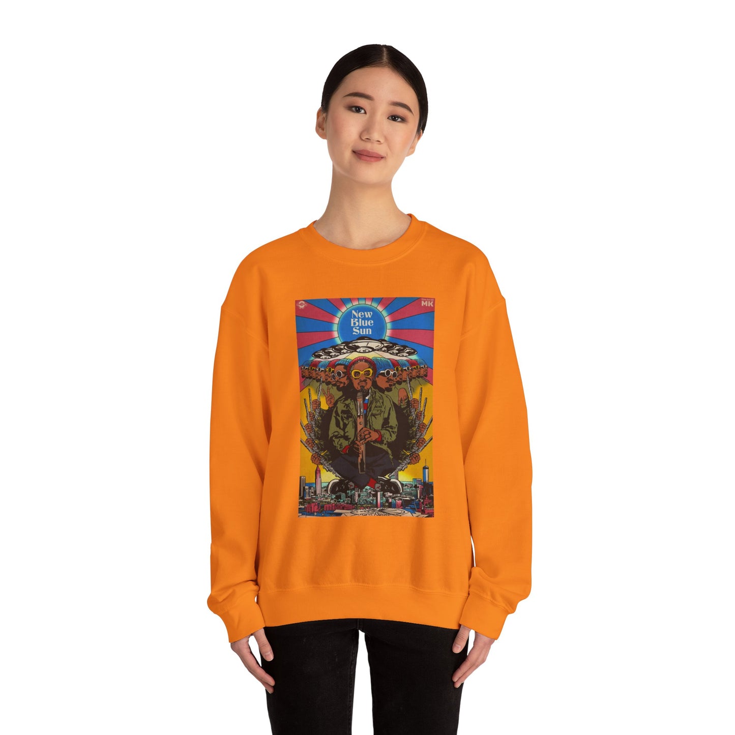 Andre 3000 - New Blue Sun - Unisex Heavy Blend™ Crewneck Sweatshirt