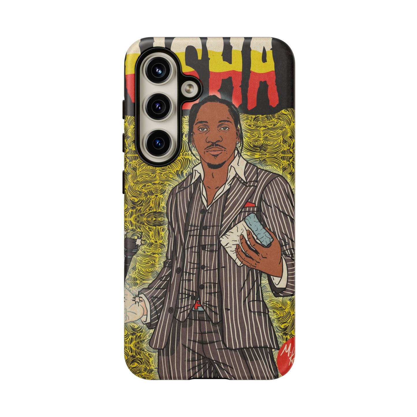 Pusha T - Comic Book Art - Tough Phone Cases
