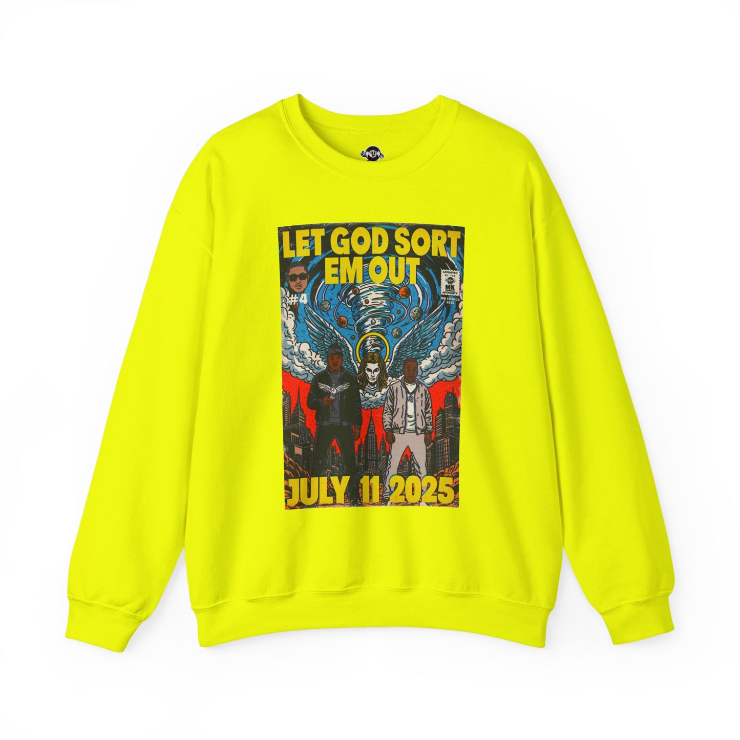 Let God Sort Em Out - Unisex Heavy Blend™ Crewneck Sweatshirt