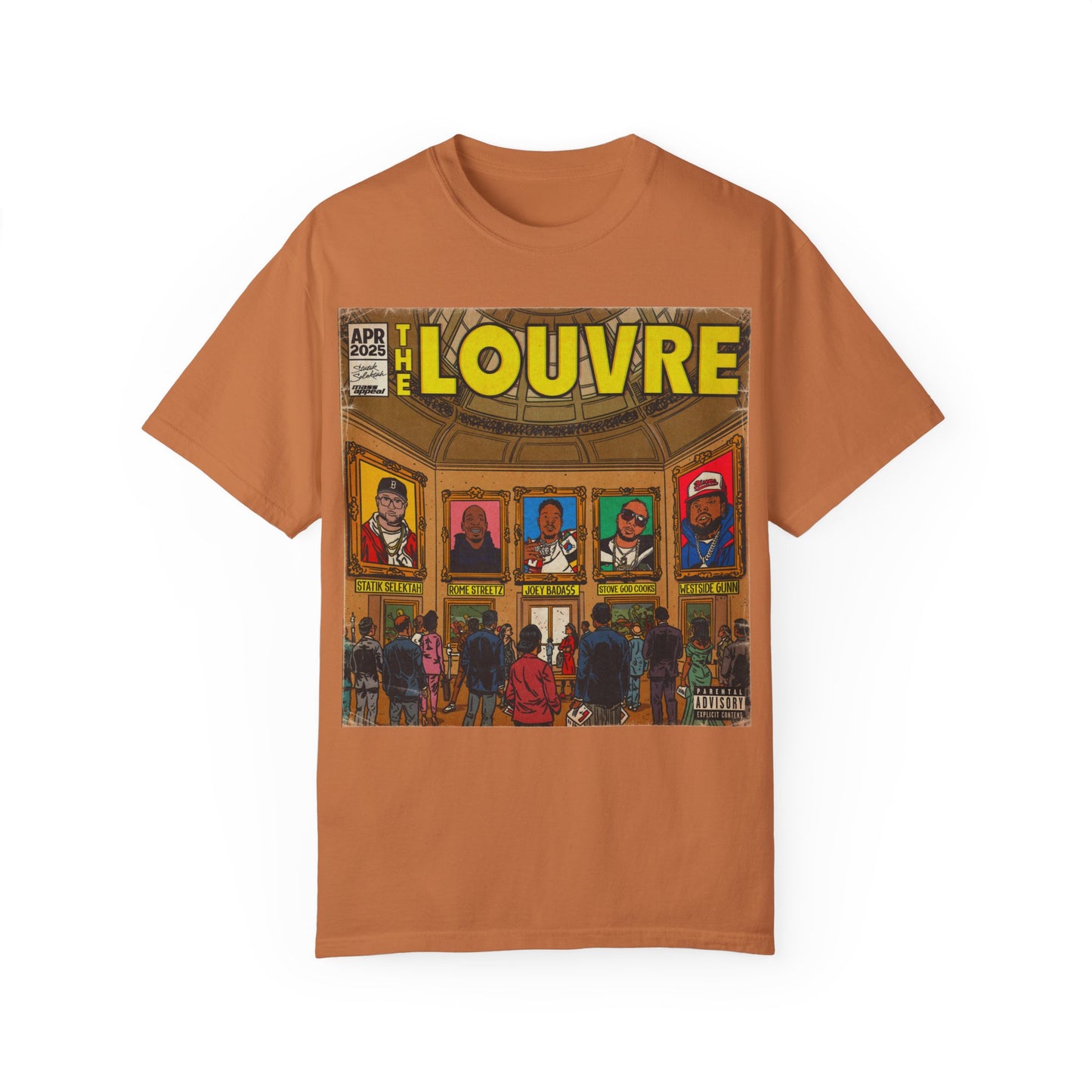 The Louvre - Statik Selektah & MK Collab - Unisex Comfort Colors T-shirt