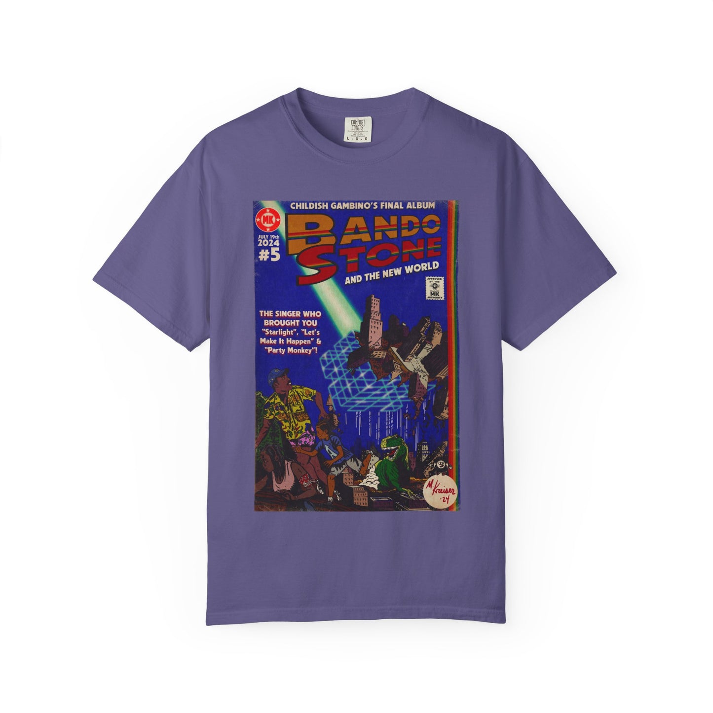 Childish Gambino- Bando Stone - Unisex Comfort Colors T-shirt
