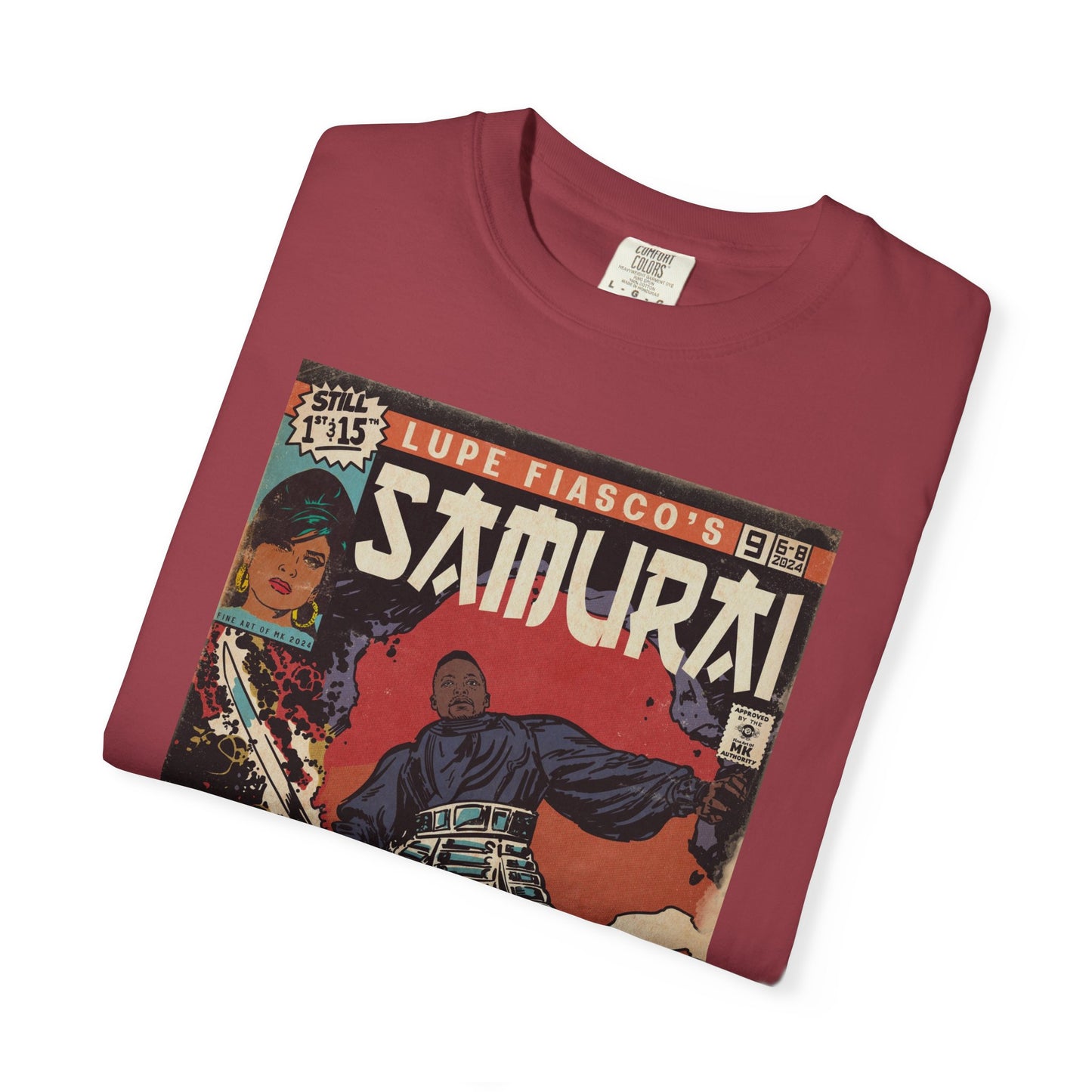 Lupe Fiasco - Samurai - Unisex Comfort Colors T-shirt