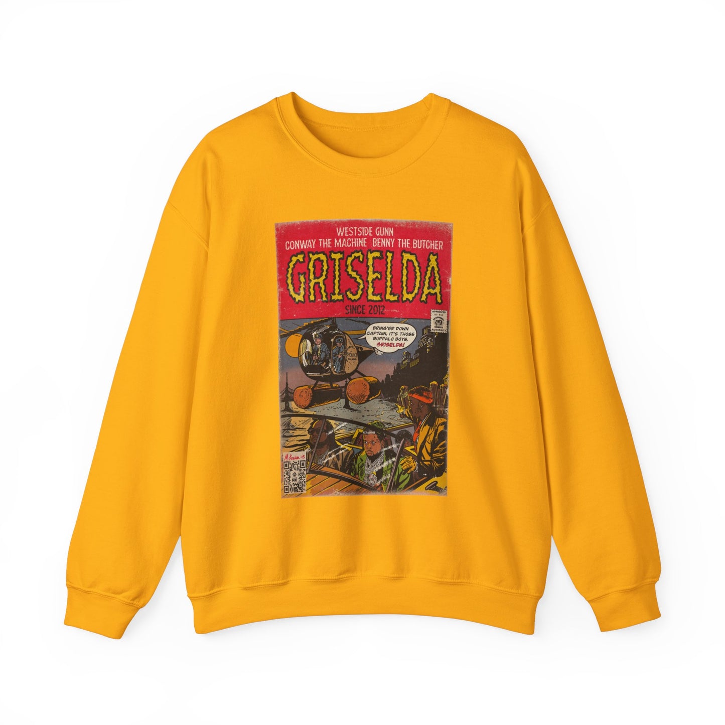 Griselda - Comic Book Art - Unisex Heavy Blend™ Crewneck Sweatshirt