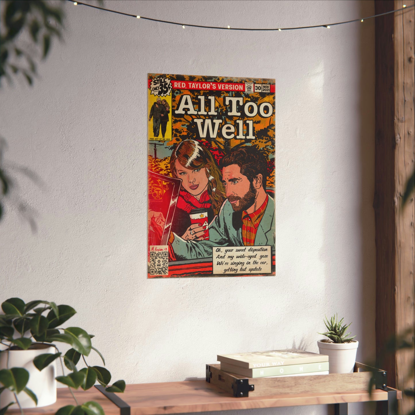 Taylor Swift - All Too Well - Matte Vertical Posters