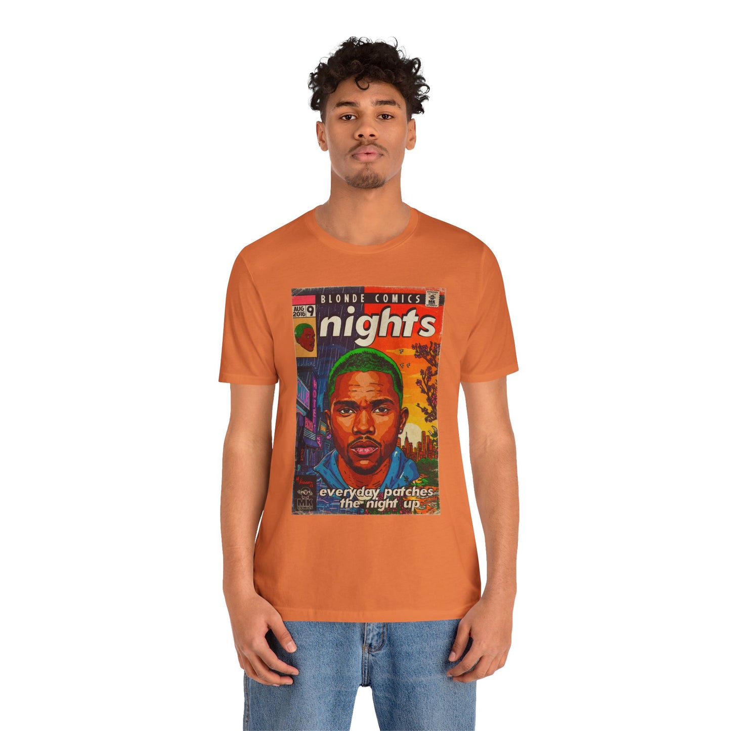 Frank Ocean -Nights - Unisex Jersey Short Sleeve Tee