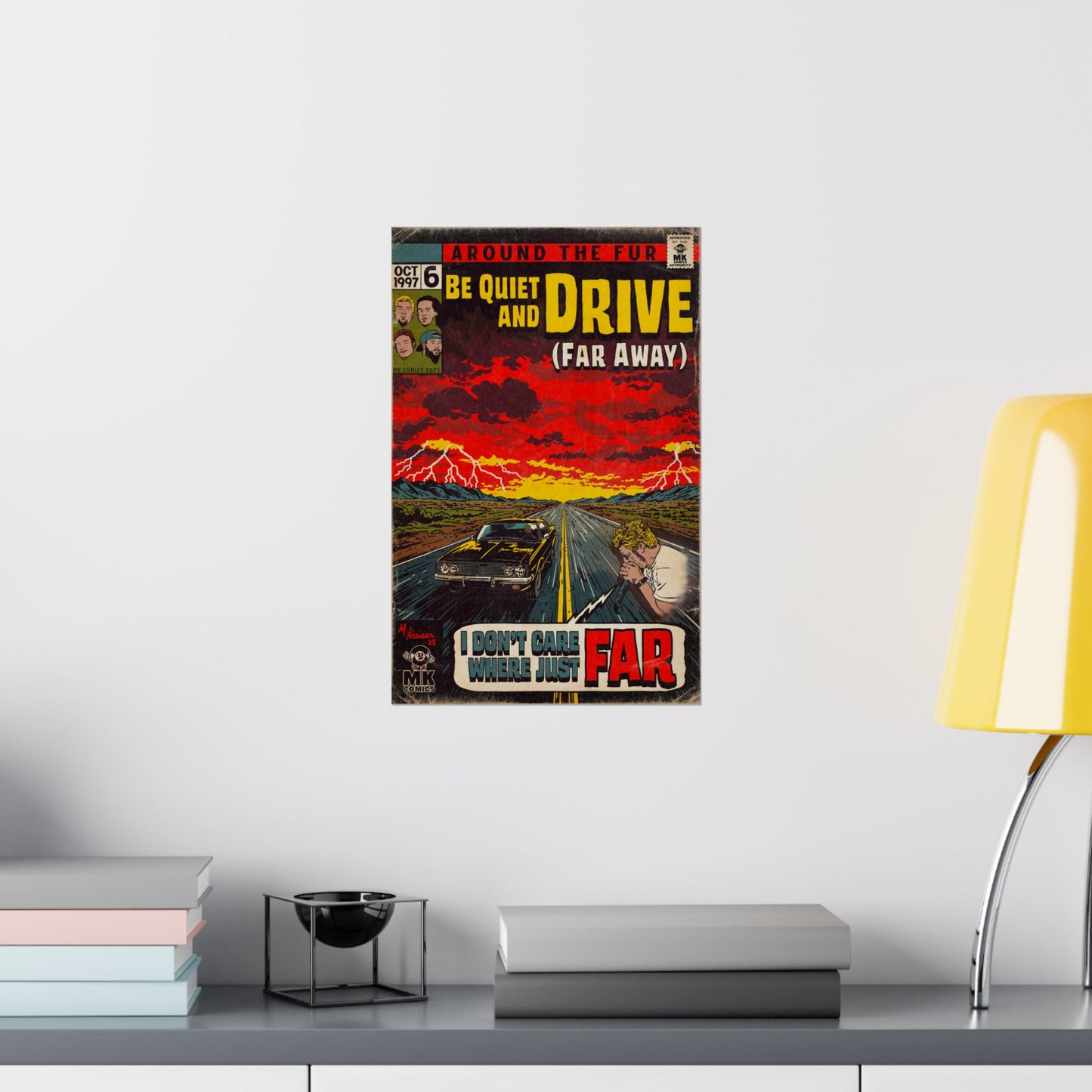Be Quiet and Drive - Matte Vertical Posters