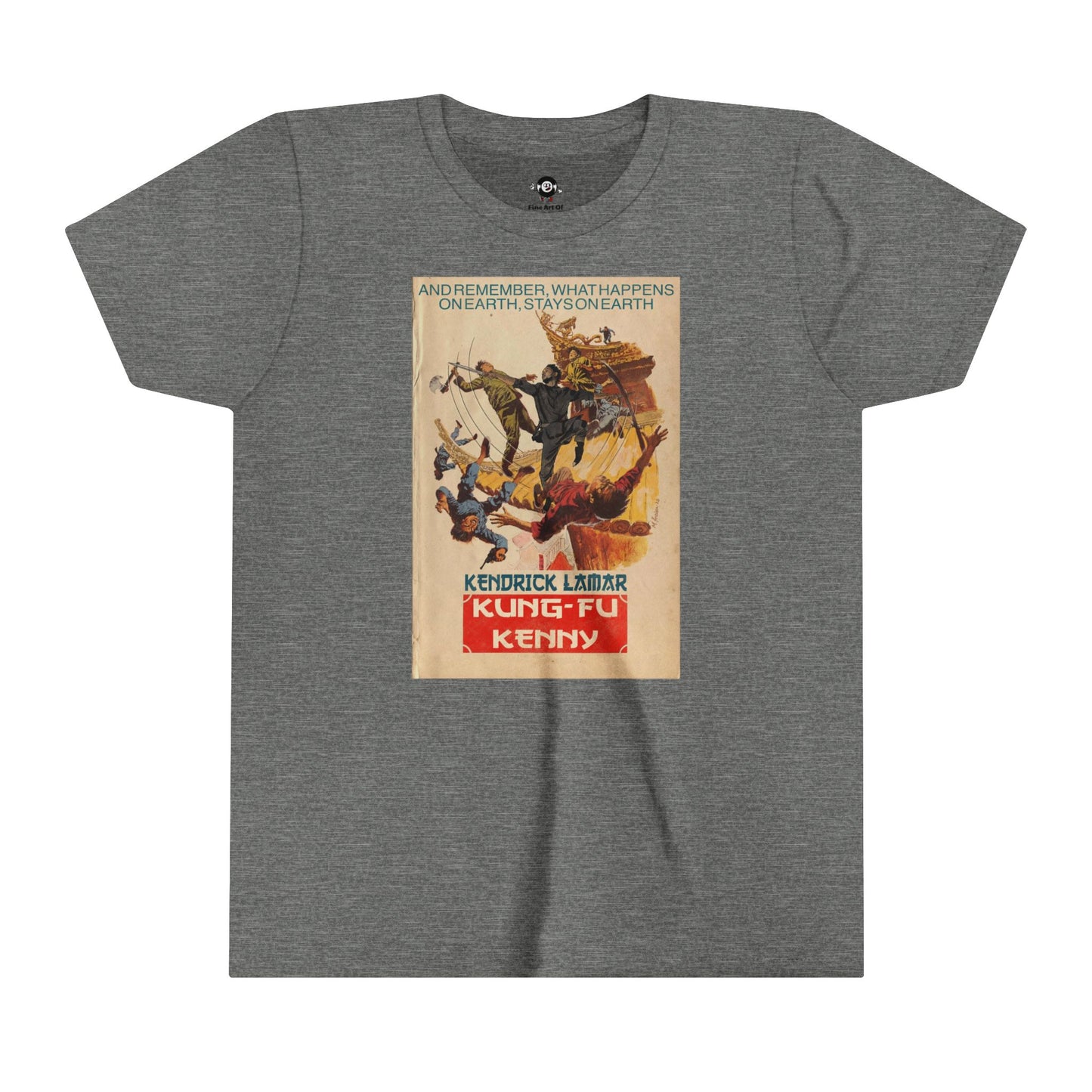 KIDS - Kendrick Lamar- Kung Fu Kenny - Youth Short Sleeve Tee