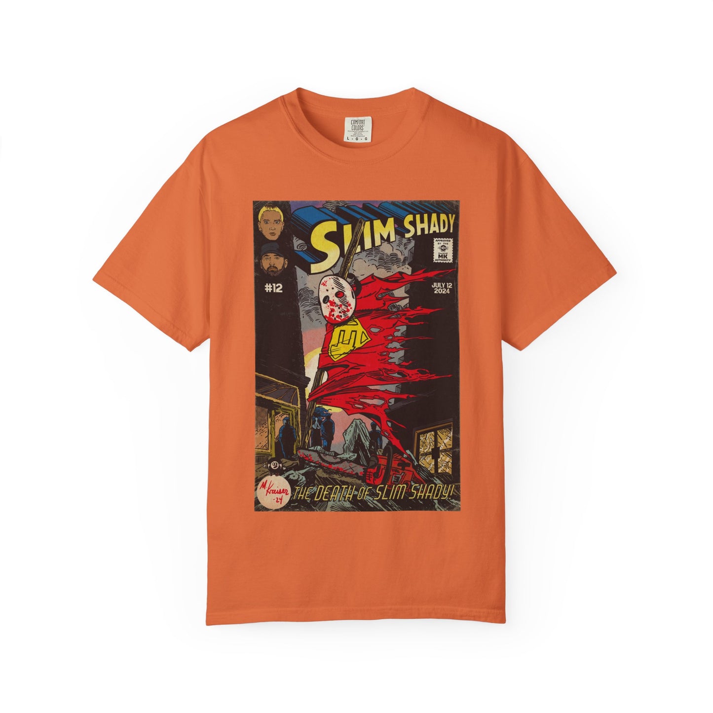 Eminem - Death of Slim Shady - Unisex Comfort Colors T-shirt