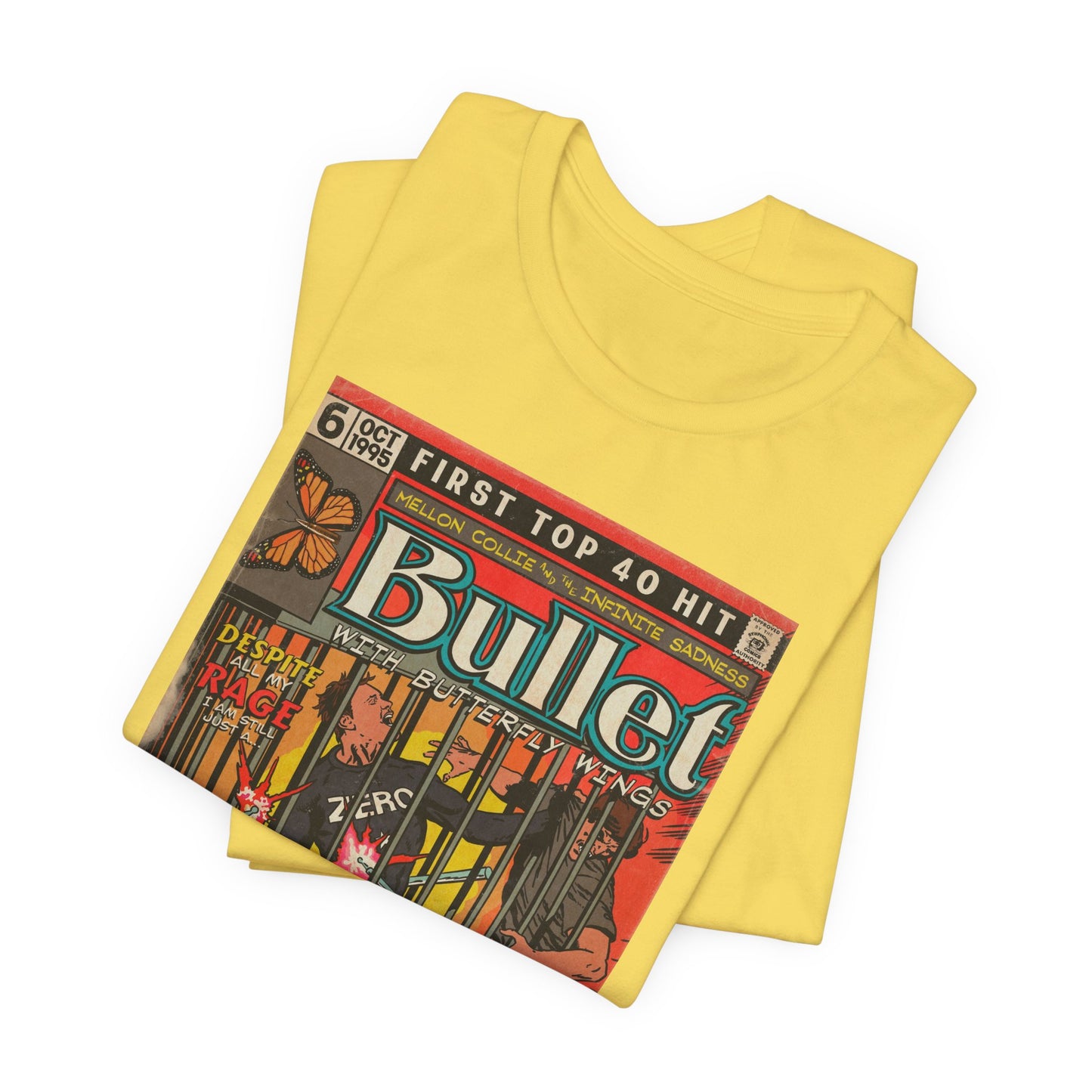 Smashing Pumpkins - Bullet With Butterfly Wings - Unisex Jersey Short Sleeve Tee