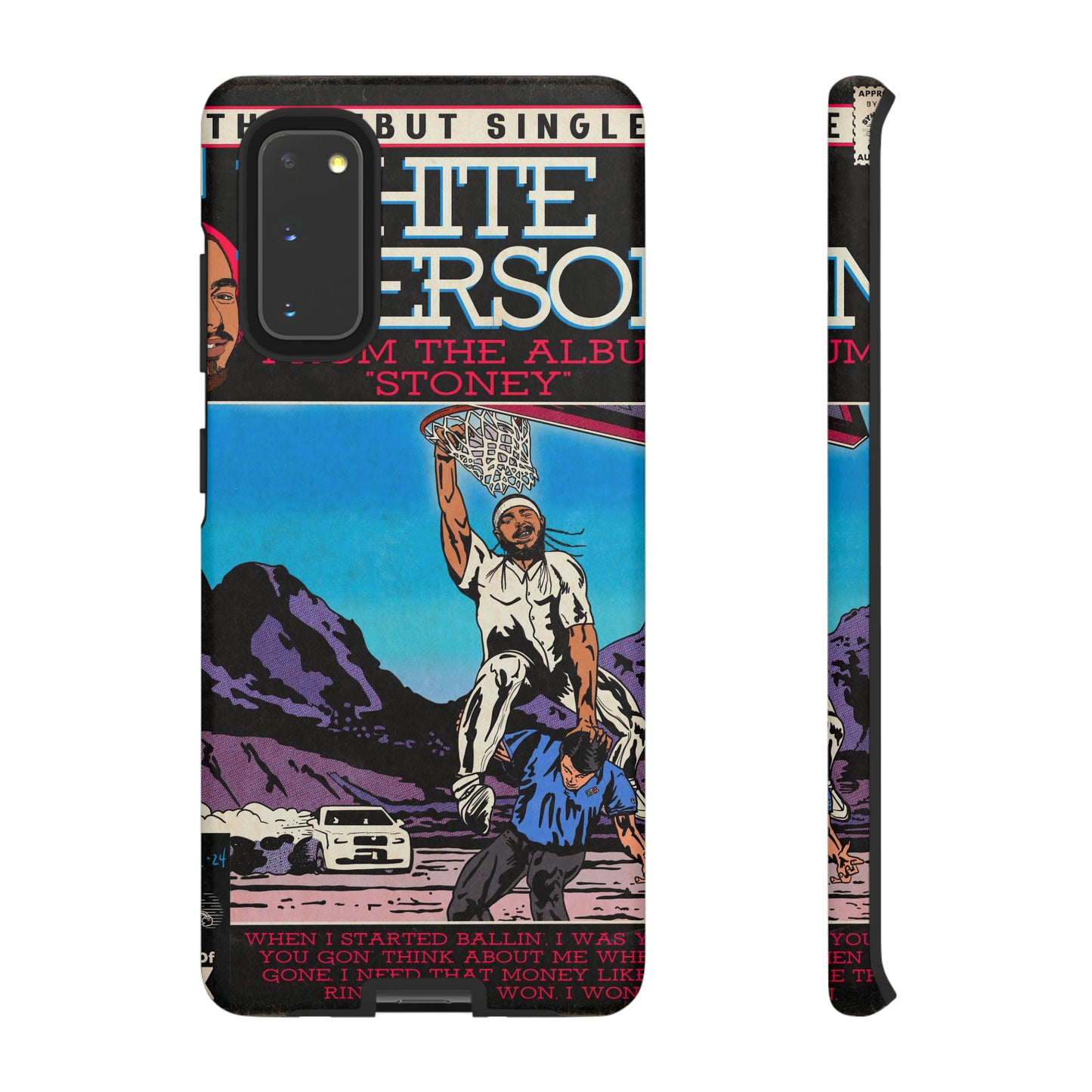 Post Malone - White Iverson - Tough Phone Cases