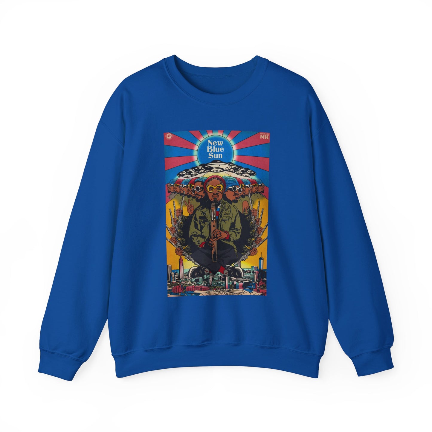 Andre 3000 - New Blue Sun - Unisex Heavy Blend™ Crewneck Sweatshirt