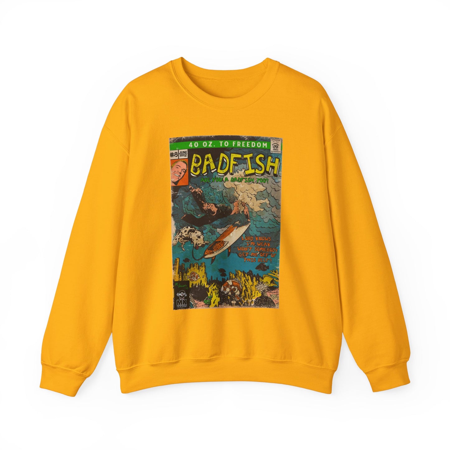 Badfish - Unisex Heavy Blend™ Crewneck Sweatshirt