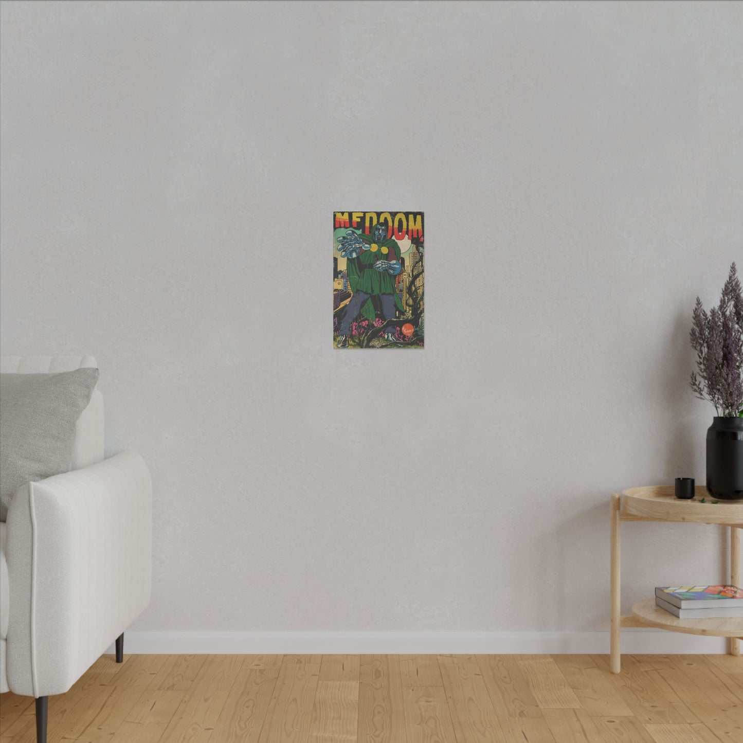 MF DOOM - Hip Hop Comics - Matte Canvas, Stretched