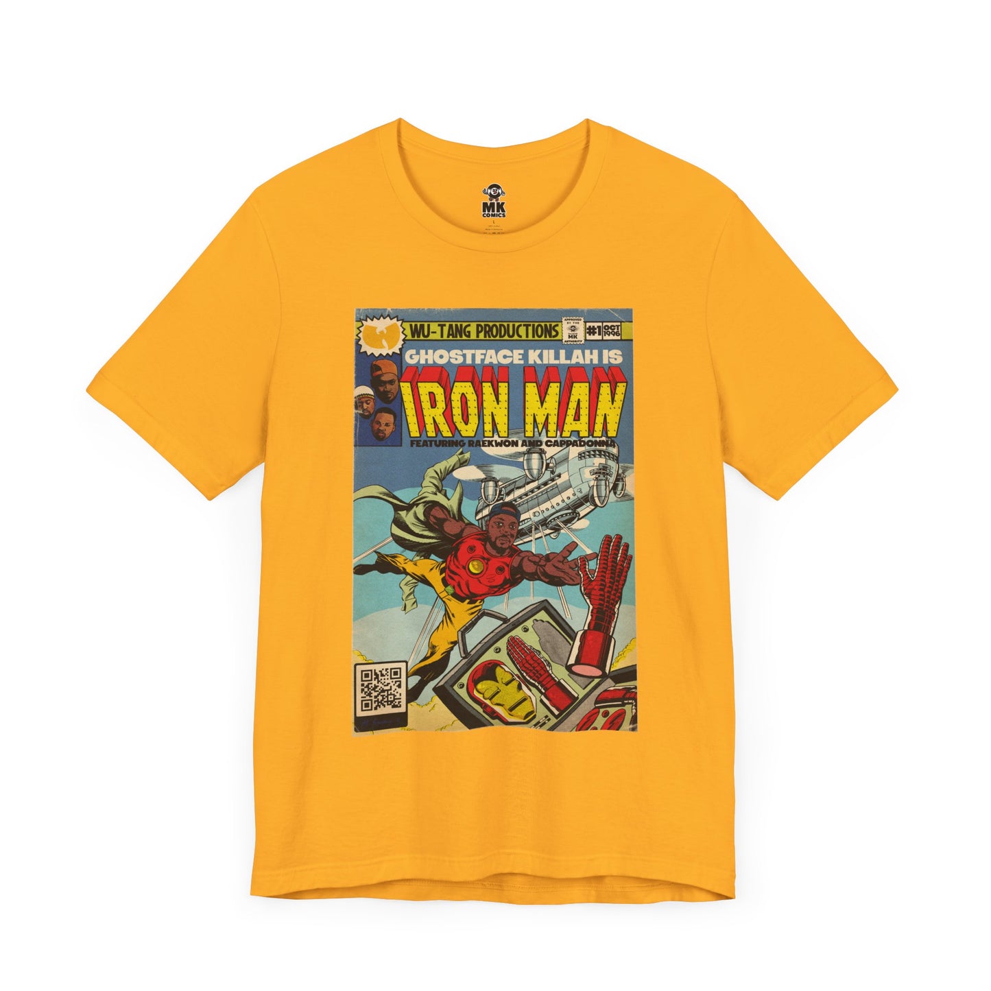 Ghostface - Iron Man - Unisex Jersey Short Sleeve Tee