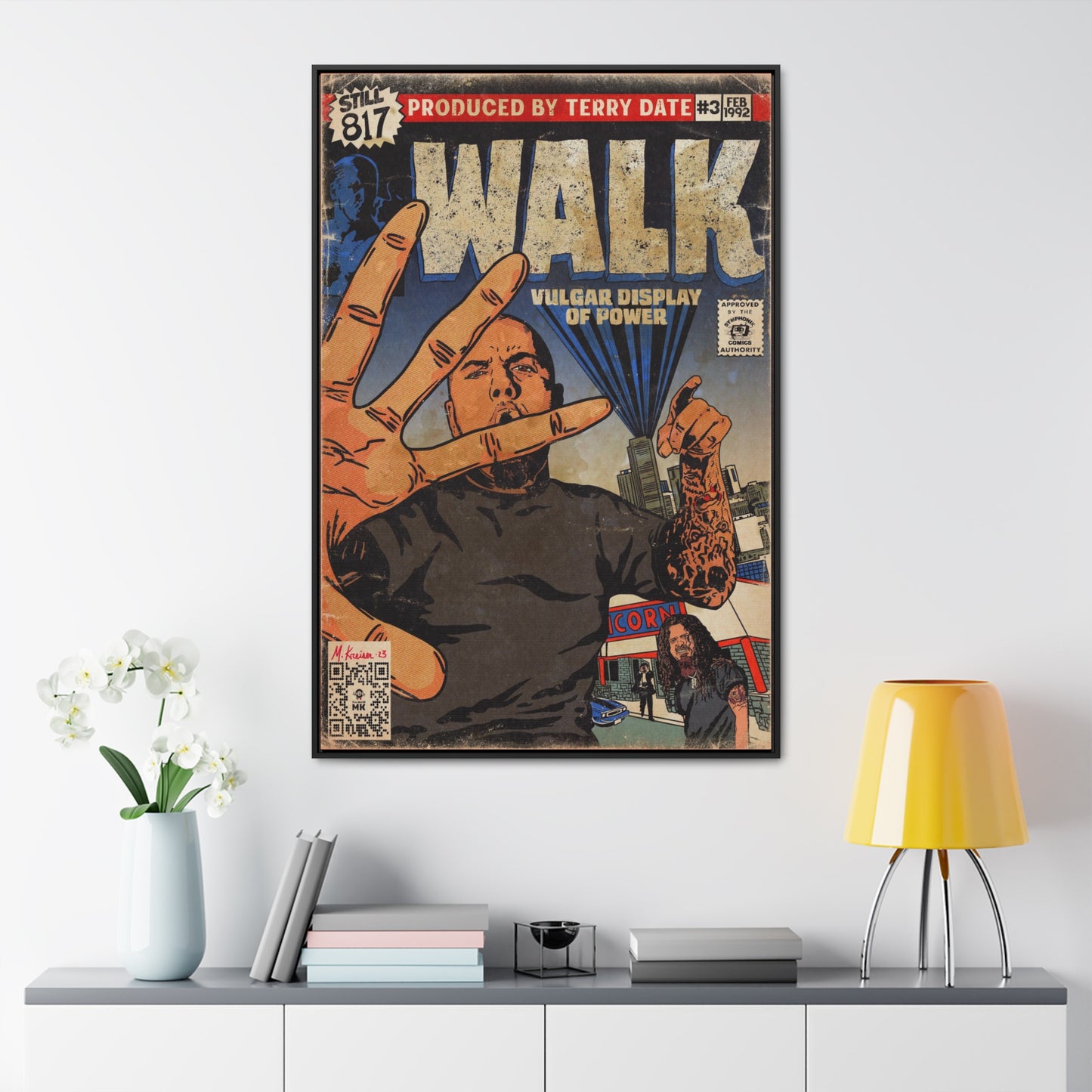 Pantera - Walk - Gallery Canvas Wraps, Vertical Frame