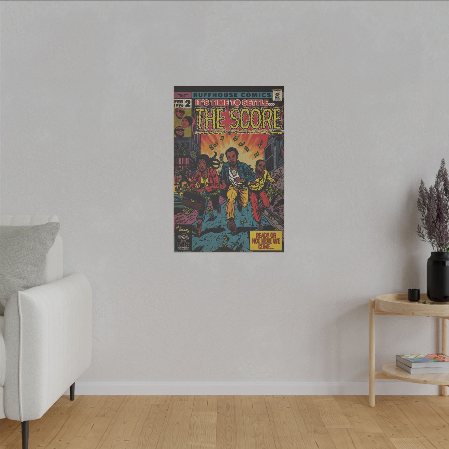 The Score - Matte Canvas, Stretched, 0.75" (Multi-Size)