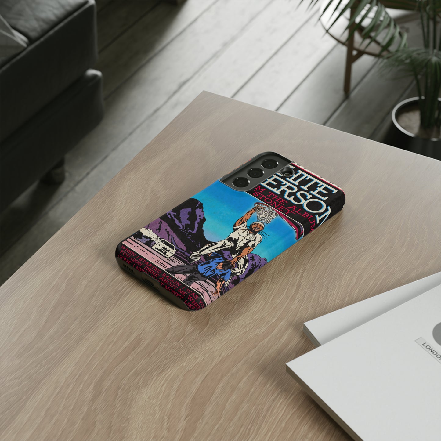 Post Malone - White Iverson - Tough Phone Cases