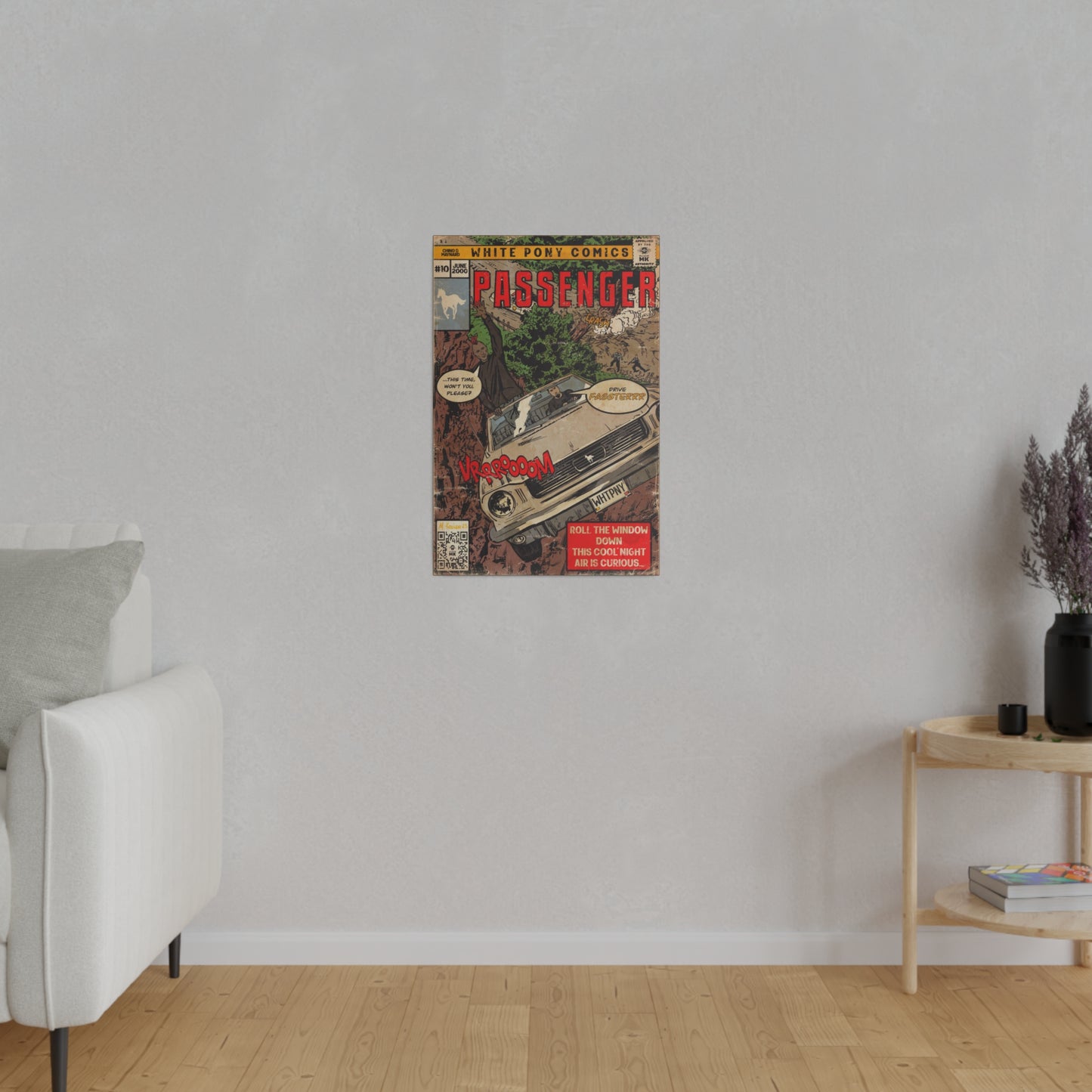 Deftones Featuring Maynard - Passenger - Matte Canvas, Stretched, 0.75"