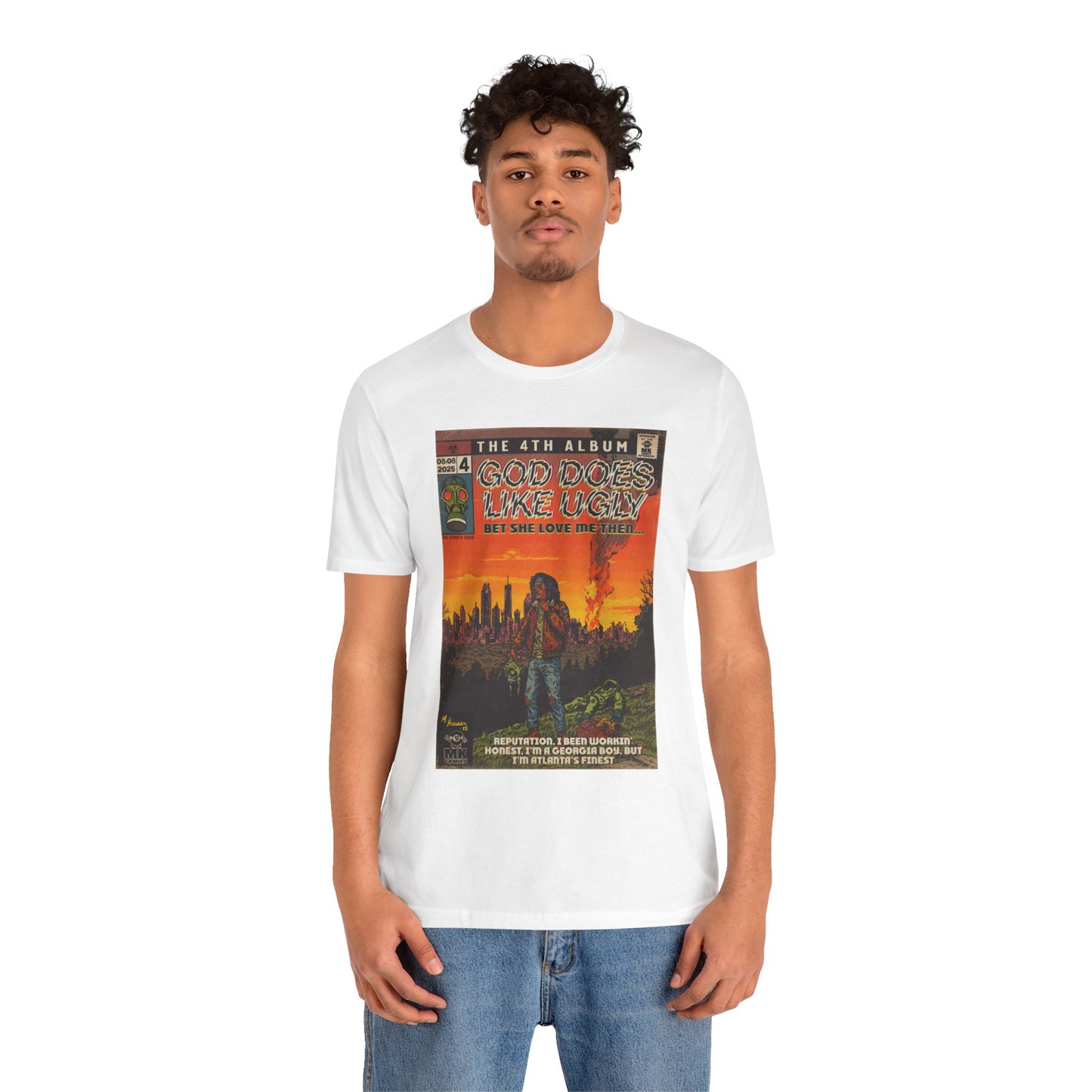 God Does Like Ugly - Unisex Jersey Short Sleeve Tee