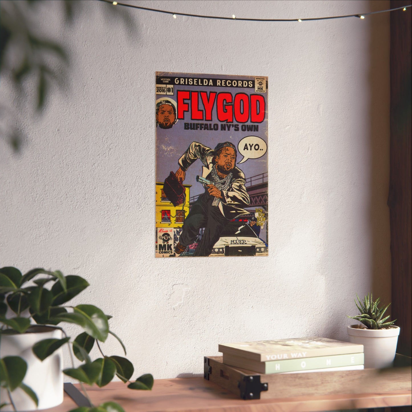 Flygod - Premium Matte Vertical Poster