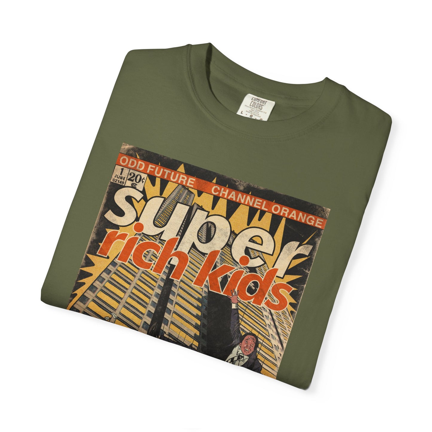Frank Ocean & Earl Sweatshirt - Super Rich Kids - Unisex Comfort Colors T-shirt
