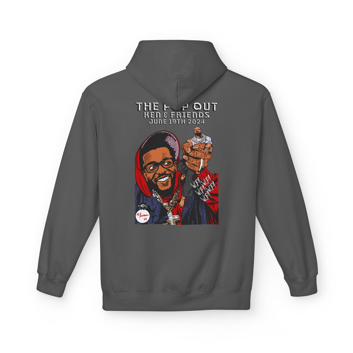 Kendrick Lamar - The Pop Out - Unisex Midweight Softstyle Fleece Hoodie