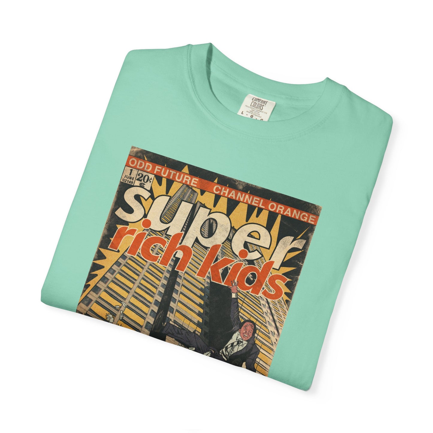 Frank Ocean & Earl Sweatshirt - Super Rich Kids - Unisex Comfort Colors T-shirt