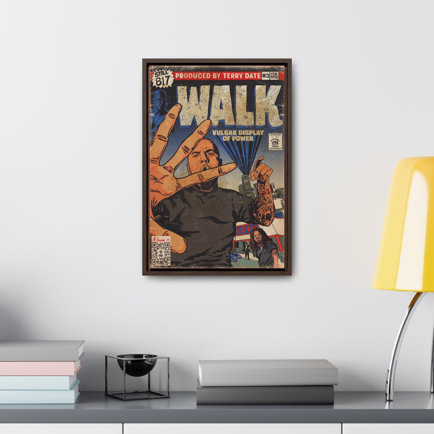 Pantera - Walk - Gallery Canvas Wraps, Vertical Frame